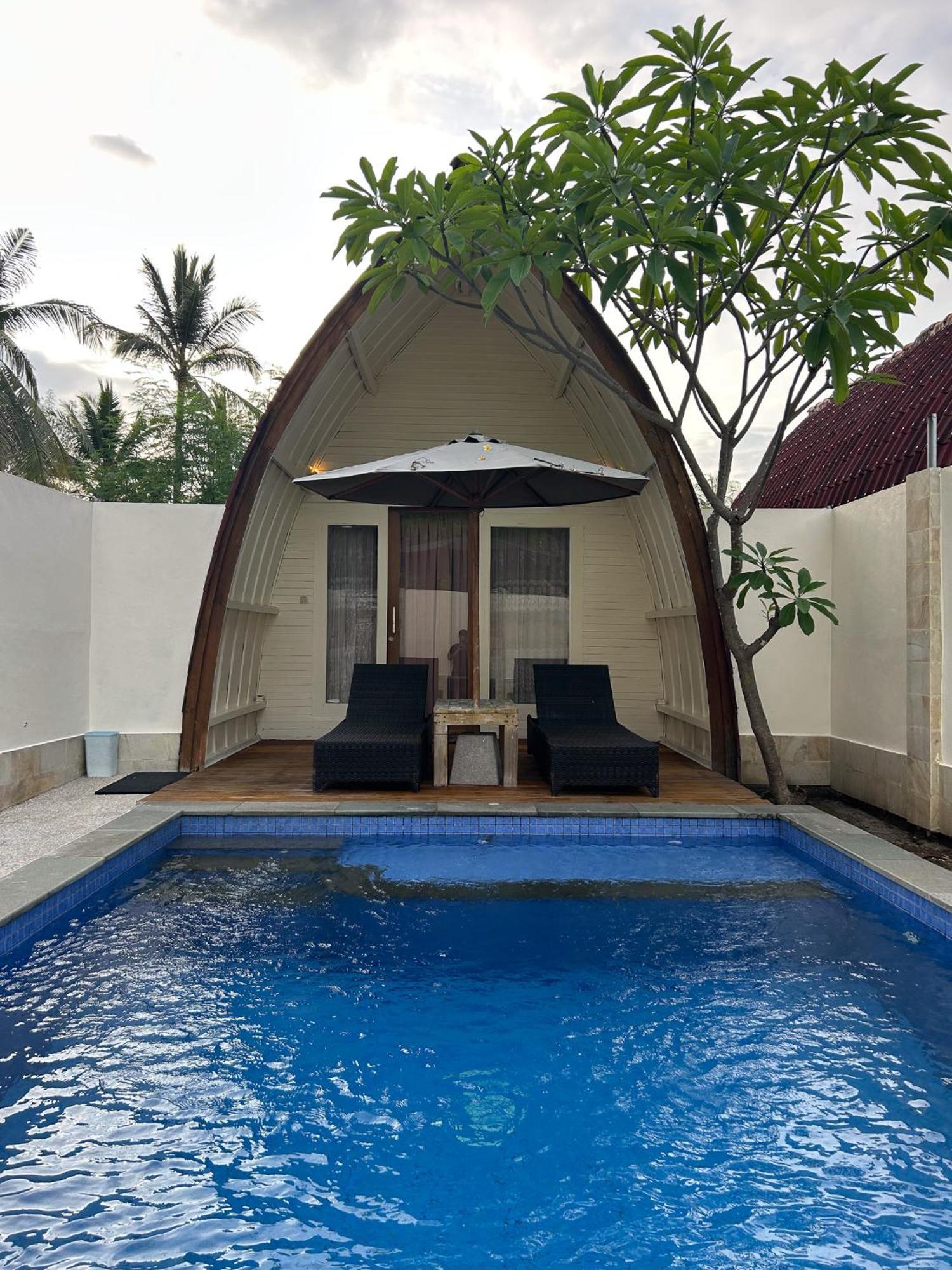 Gili Island Bungalow Gili Trawangan Bagian luar foto